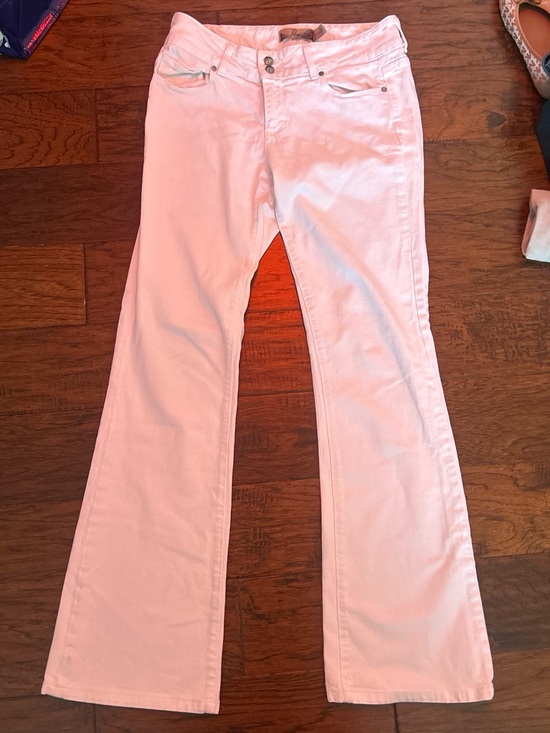 PAIGE Denim - PAIGE Light Pink Flare Jeans